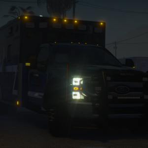 Medic 61 at night