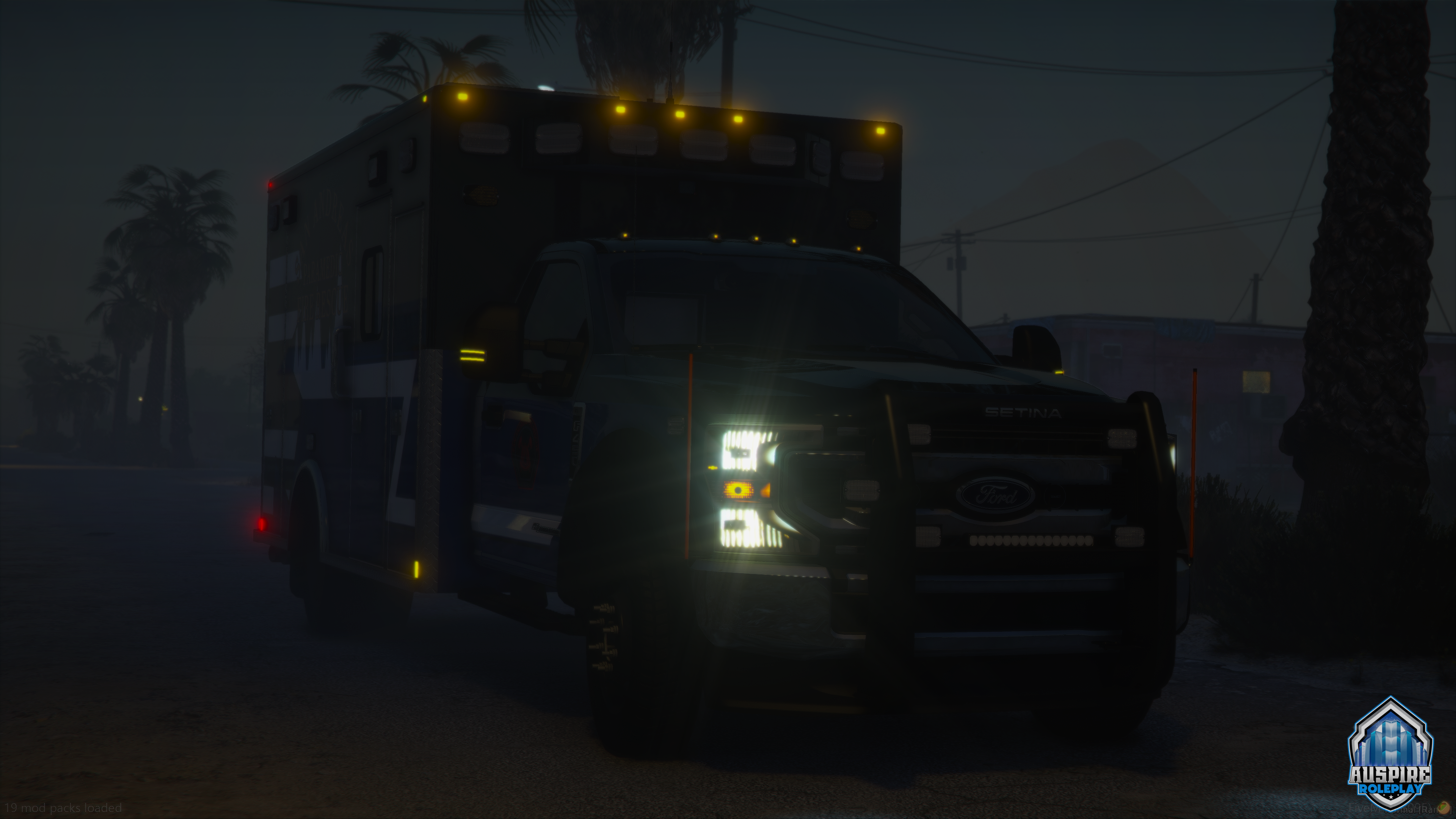 Medic 61 at night